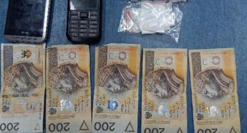Handlarz kokainy wpadł wraz klientem