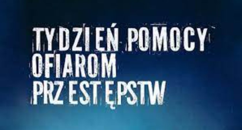 Tydzień pomocy ofiarom pokrzywdzonym przestępstwami