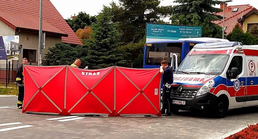 Tragiczny wypadek przy szkole w Józefosławiu