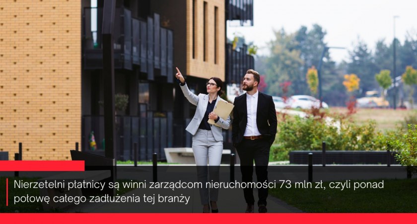 Handel, gastronomia i przemysł najwięcej zalegają zarządcom nieruchomości