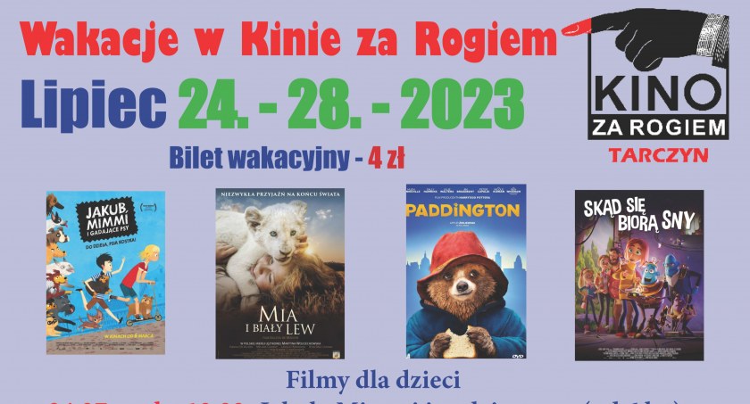 „KinO za Rogiem” -24-28 lipca 2023