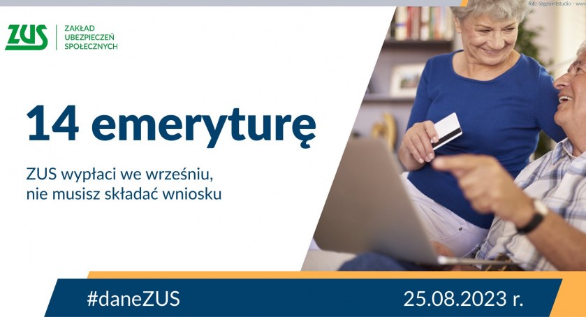 Czternasta emerytura bez wniosku - informacja ZUS