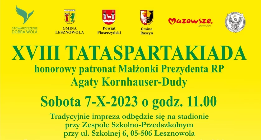 TATASPARTAKIADA Dobrej Woli 2023