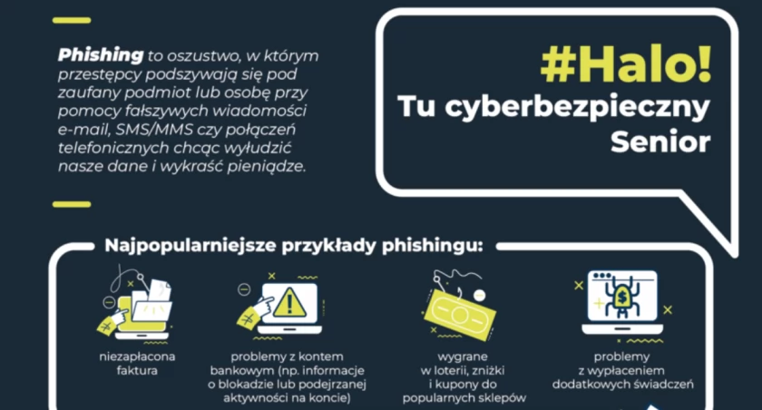 Seniorze, nie daj się złowić