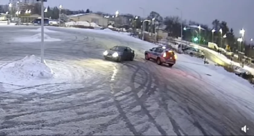 Drift w Piasecznie zakończony mandatem