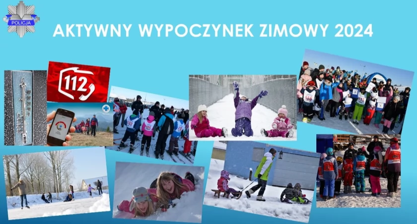 Bezpieczne ferie zimowe 2024