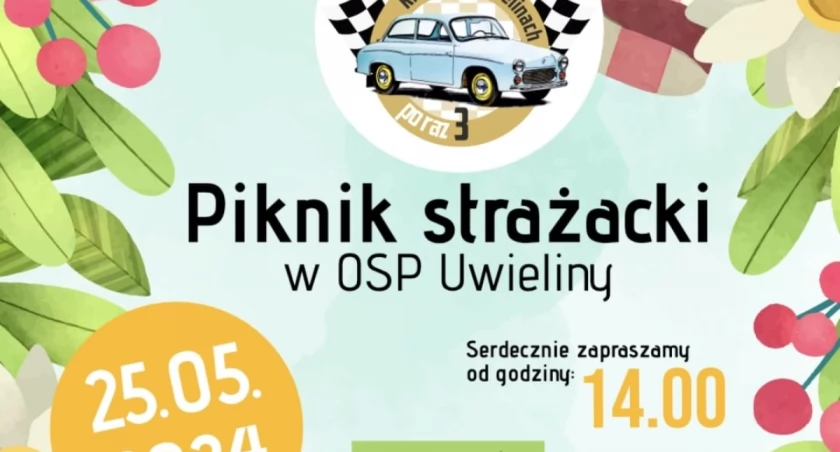 Piknik strażacki w OSP Uwieliny