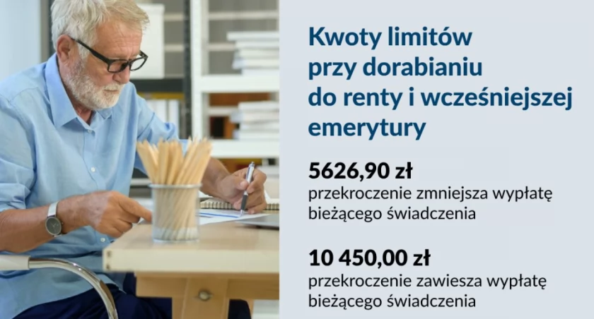 Od września renciści i emeryci mogą dorobić mniej. Co jest przyczyną? Informacja ZUS