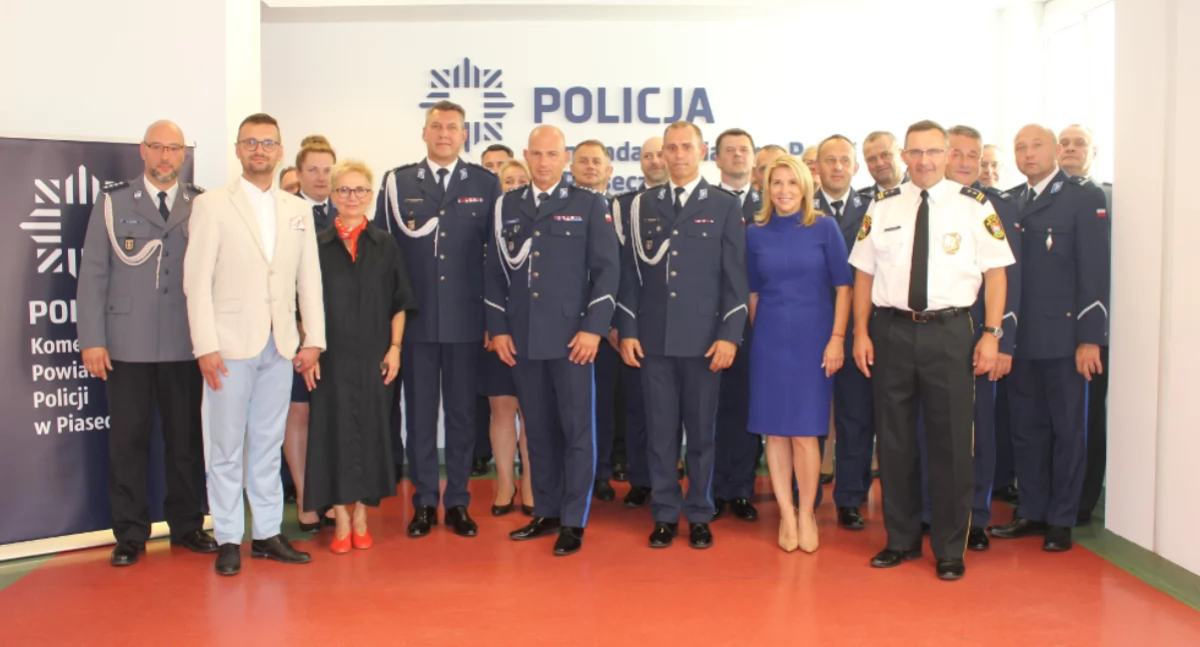 Wojciech Turek Komendantem Powiatowym Policji w Piasecznie