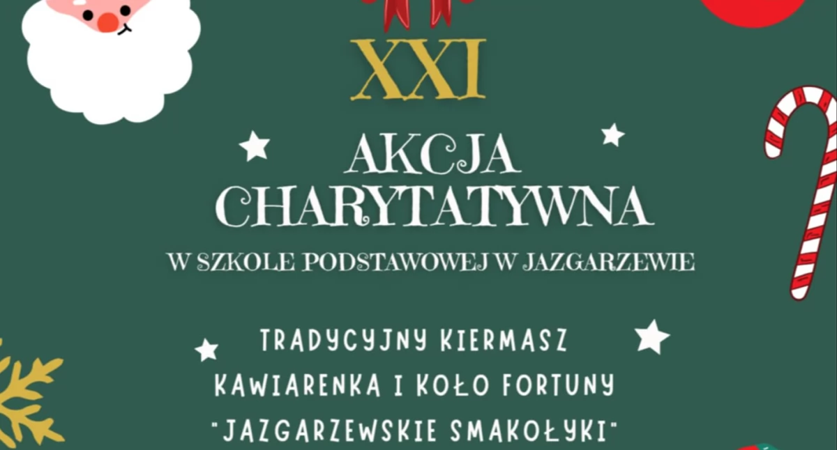 Kiermasz i akcja charytatywna w SP Jazgarzew
