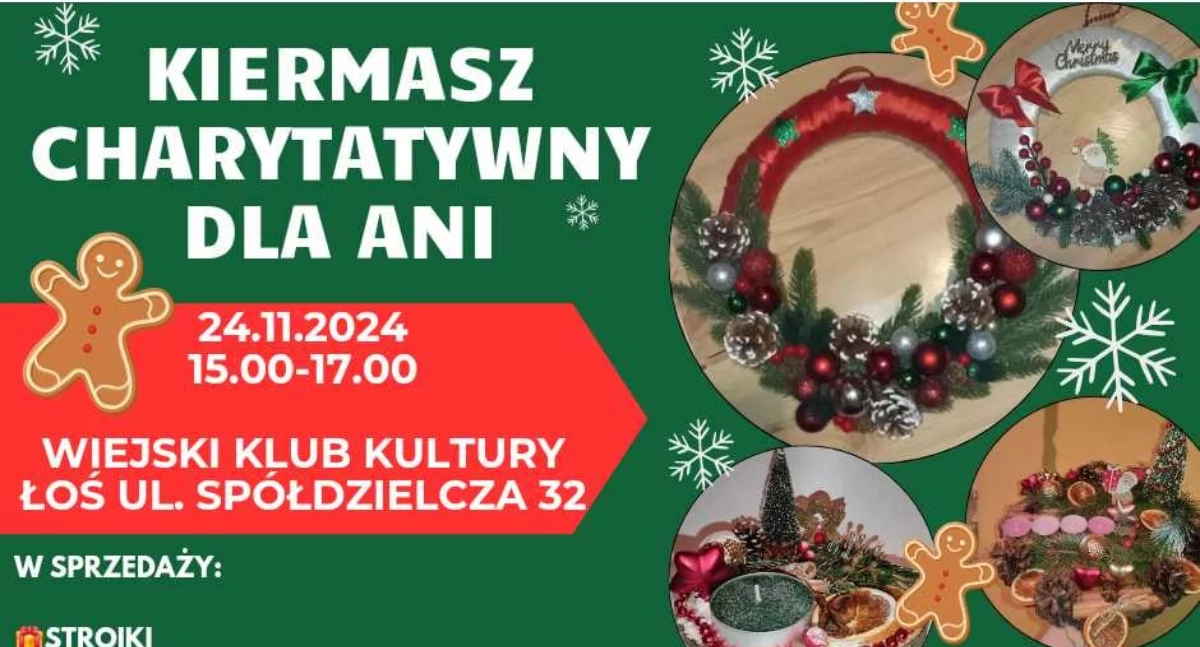 Świąteczny Kiermasz Charytatywny w Łosiu