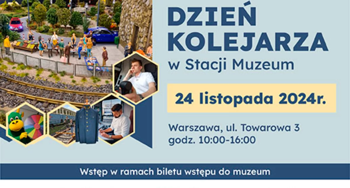 Dzień Kolejarza w Stacji Muzeum w Warszawie