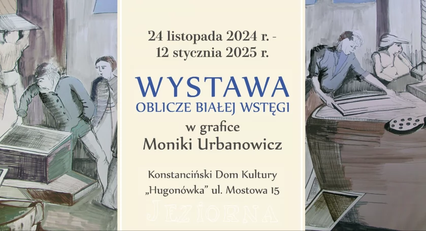 Oblicze białej wstęgi w grafice Moniki Urbanowicz