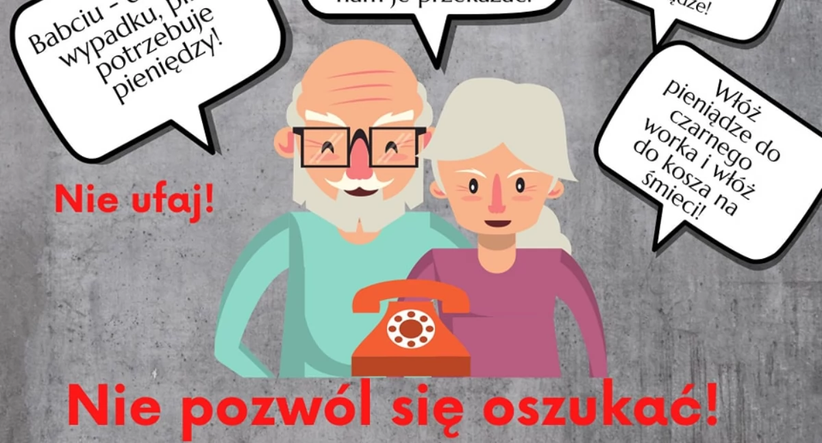 Nie pozwól się oszukać - Dzień Babci i Dziadka