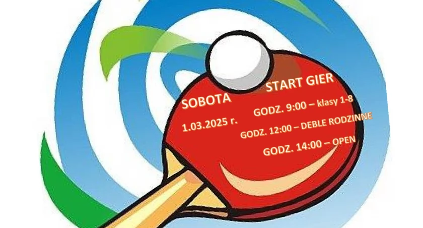 Turniej Tenisa Stołowego o Mistrzostwo Gminy Prażmów