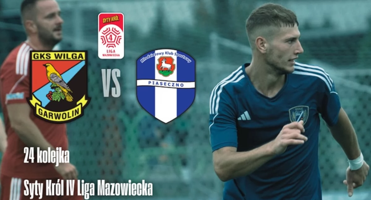 Mecz MKS PIASECZNO vs GKS WILGA GARWOLIN