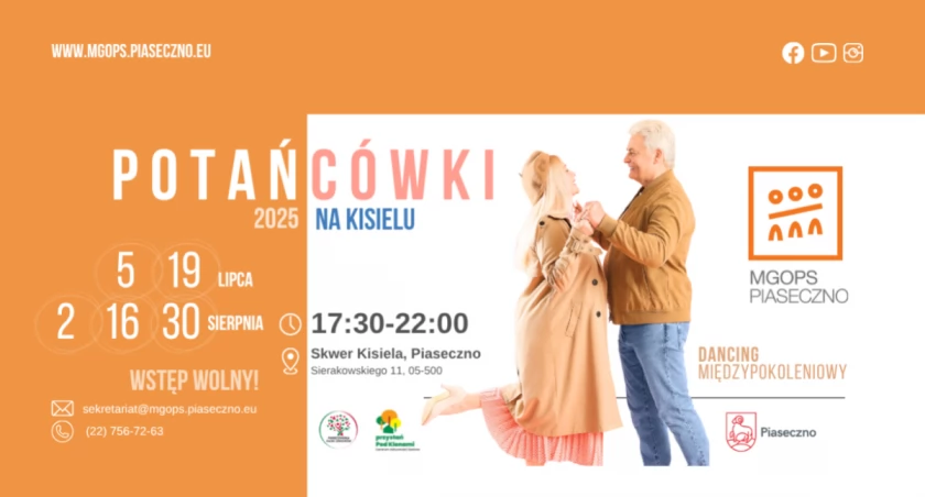 Potańcówki na skwerze Kisiela
