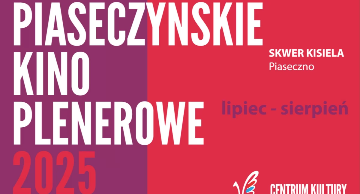 Wakacyjne Kino Plenerowe na skwerze Kisiela 2025