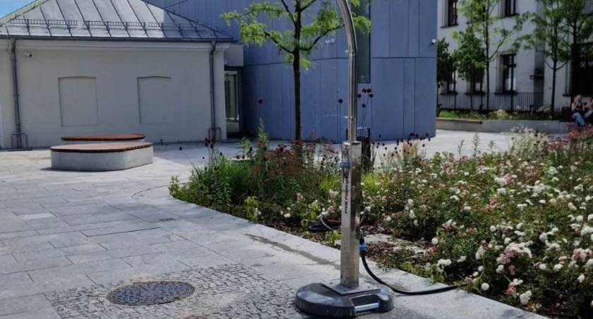 Kurtyny wodne na terenie gminy Piaseczno
