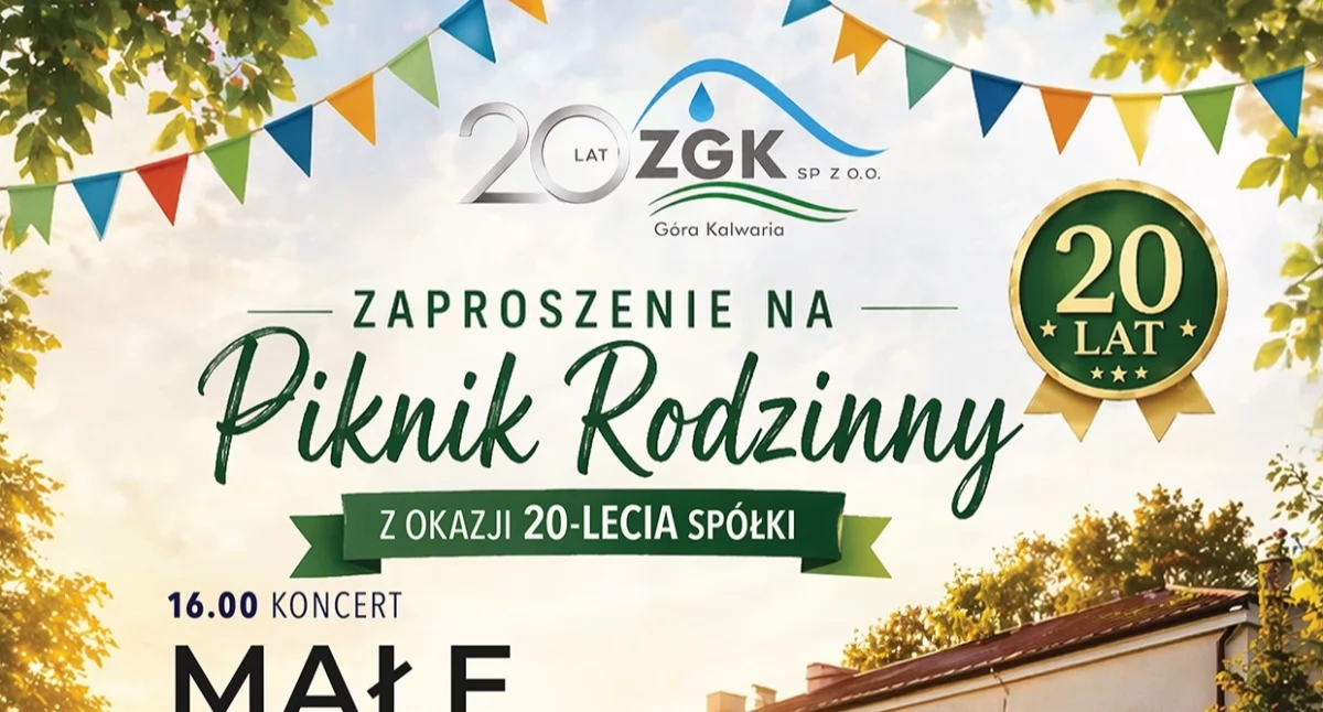 Piknik Rodzinny 20-lecie spółki ZGK w Górze Kalwarii