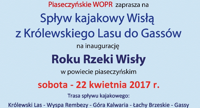 Spływ kajakowy z Królewskiego Lasu do Gassów