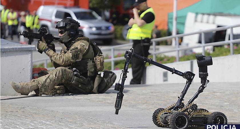 Terrorysta – samobójca wysadził się w budynku elektrowni w Konstancinie