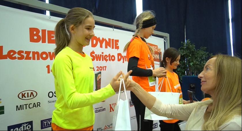 Rozdanie nagród po Biegu po dynię