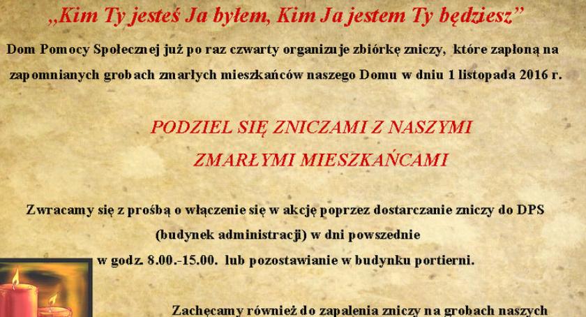 DPS prowadzi zbiórkę zniczy