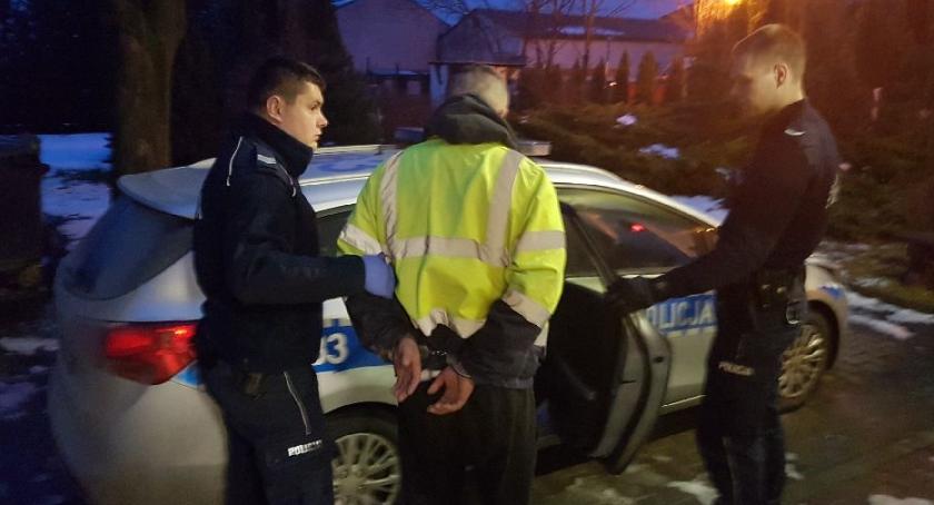 Komendant komisariatu po pościgu zatrzymał sprawcę kolizji