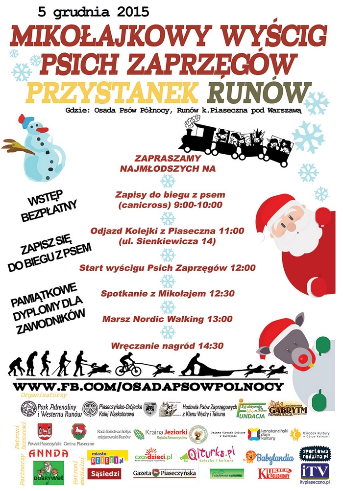 Mikołajkowy Wyścig Psich Zaprzęgów