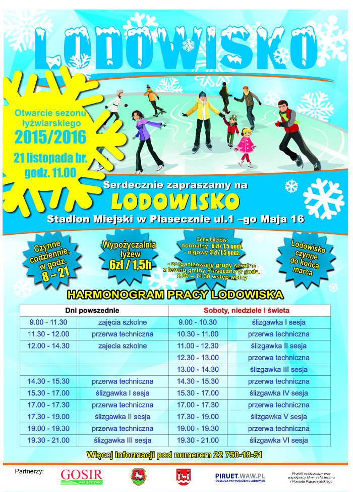 Otwarcie lodowiska