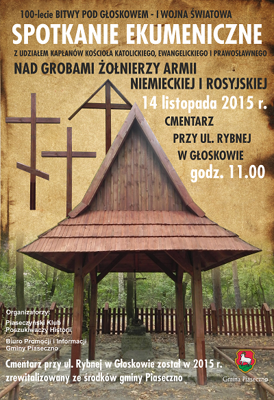 Spotkanie ekumeniczne na cmentarzu wojennym