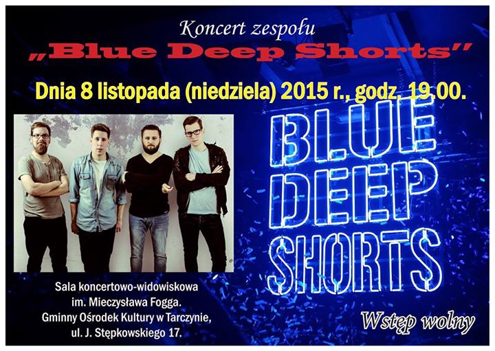 BLUE DEEP SHORTS