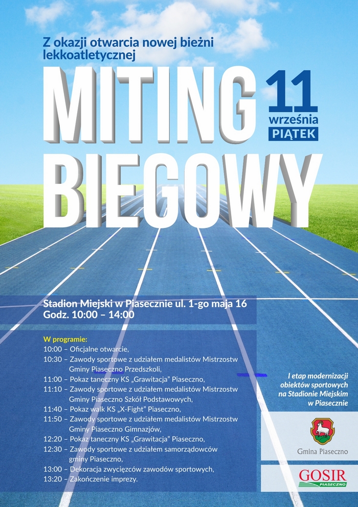 Miting biegowy w Piasecznie