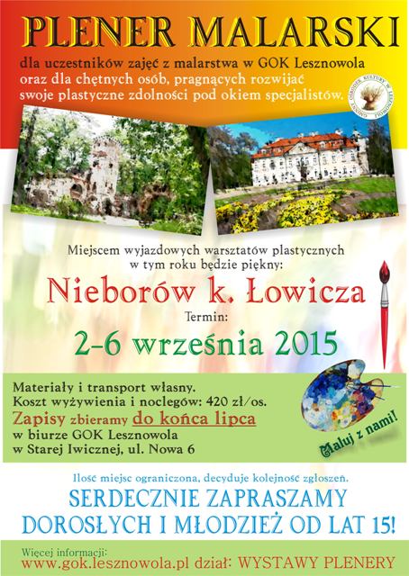 Plener malarski 2015