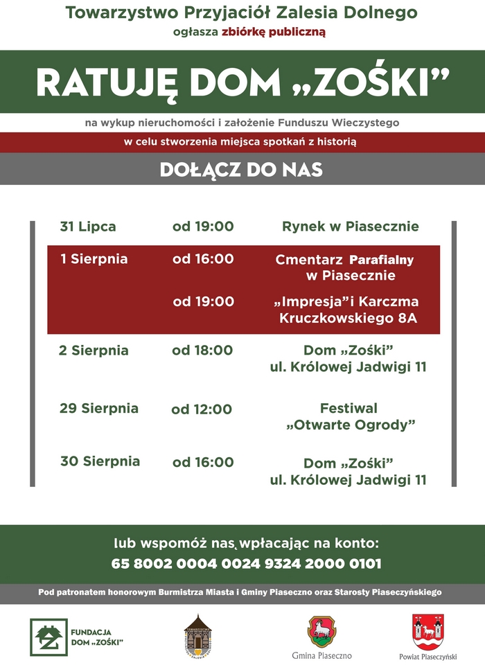 Akcja ratowania Domu Zośki