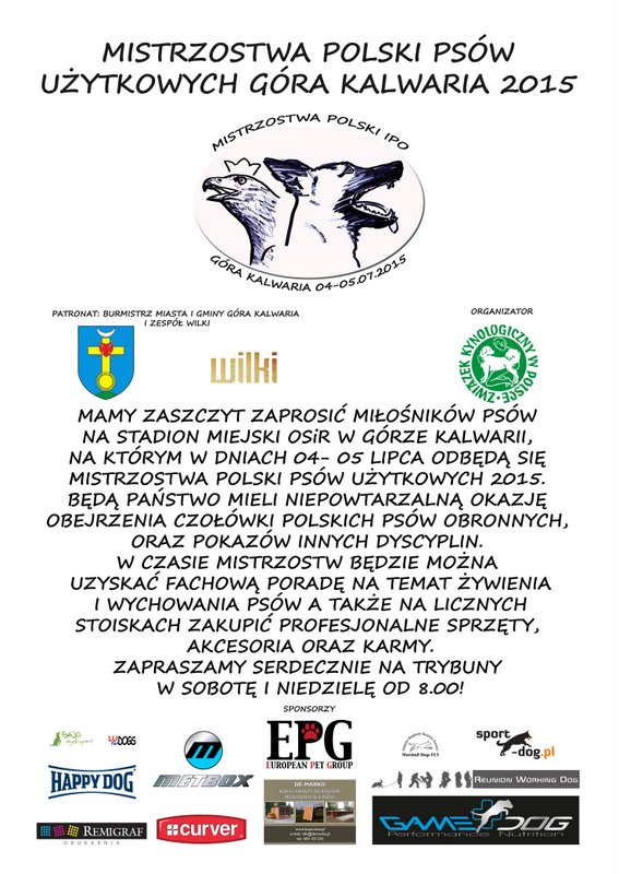 Mistrzostwa Psów Użytkowych