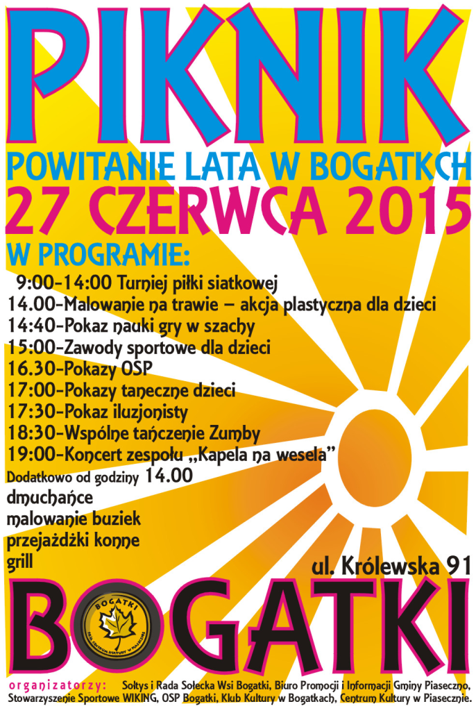 Piknik w Bogatkach