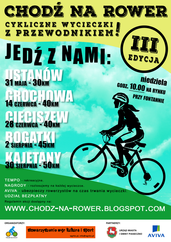 III edycja akcji Chodź na rower
