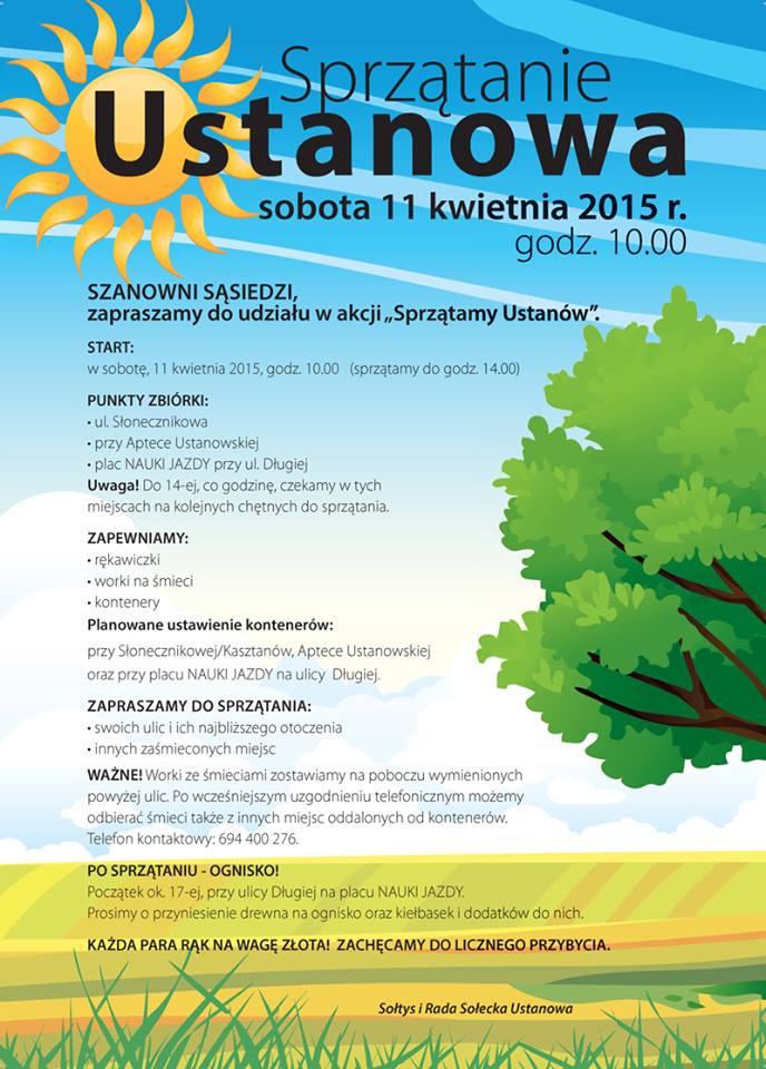 Sprzątanie Ustanowa