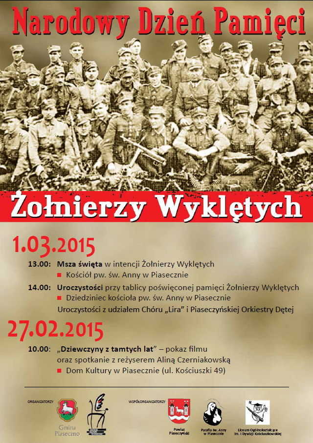 Dzień Pamięci Żołnierzy Wyklętych
