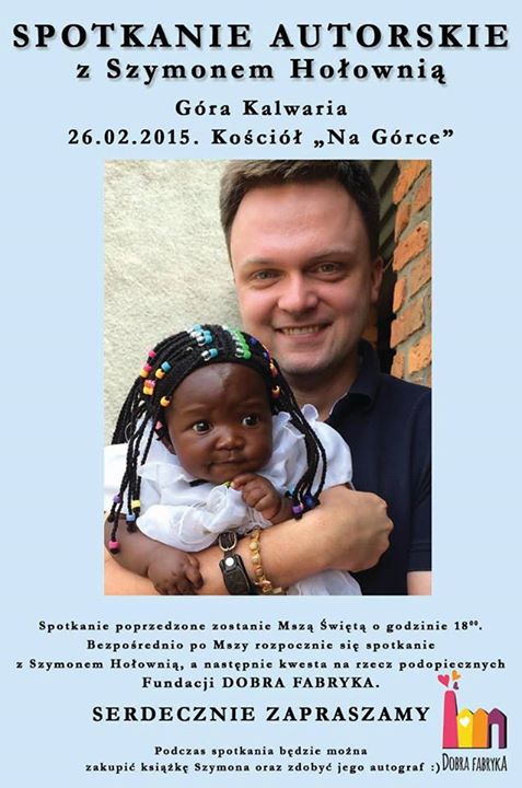 Szymon Hołownia w Górze Kalwarii