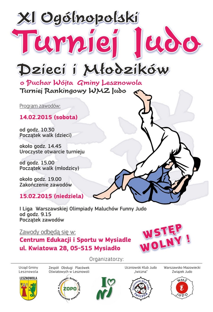 Turniej JUDO 2015
