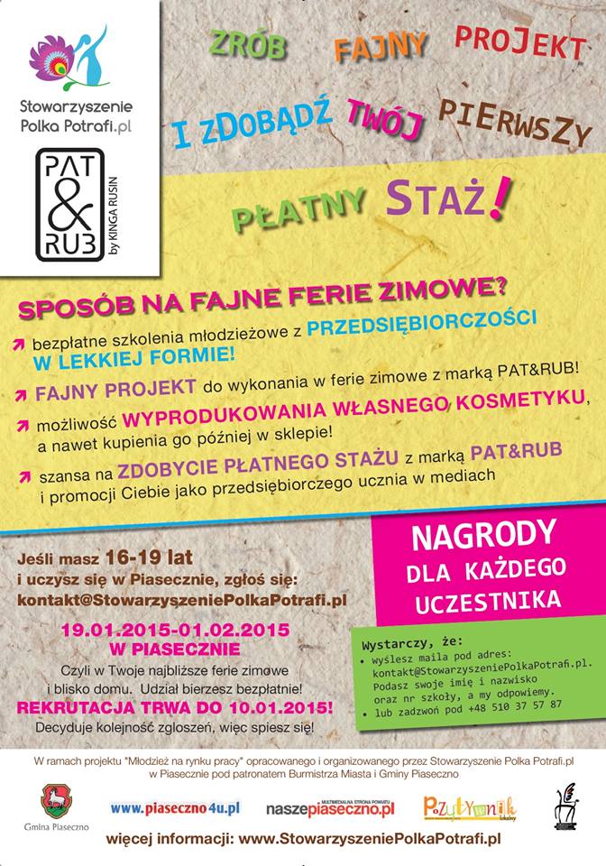 Zrób projekt i zdobądź staż