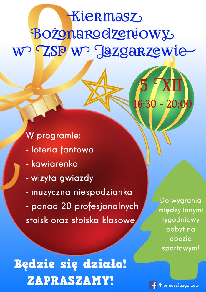 Kiermasz Bożonarodzeniowy