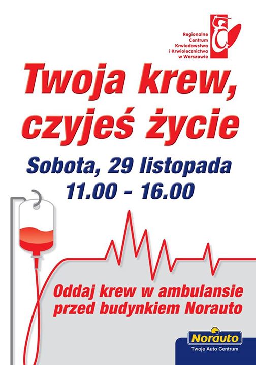 Oddaj krew w Piasecznie
