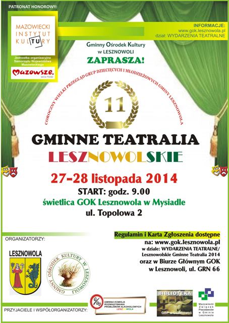 Lesznowolskie Gminne Teatralia