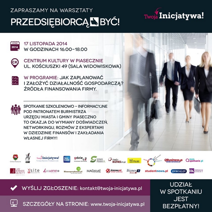 Warsztaty Przedsiębiorcą Być