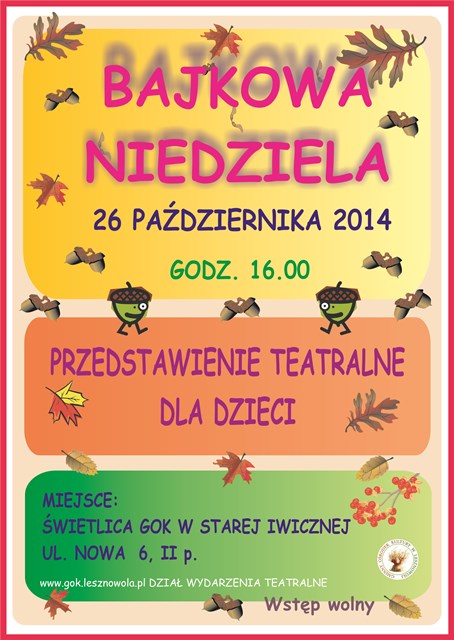 Bajkowa Niedziela w Starej Iwicznej