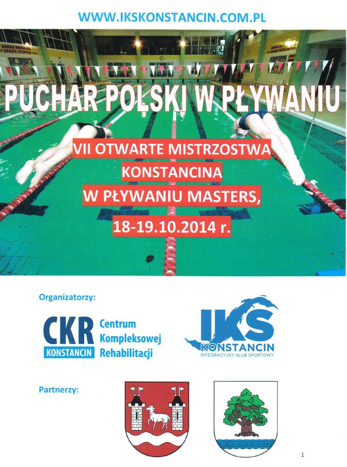 Otwarte Mistrzostwa Konstancina w Pływaniu Masters
